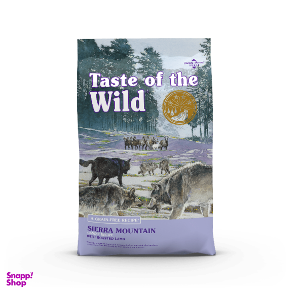 غذای خشک سگ تیست آف وایلد کد 074198614295 وزن 12.2 کیلوگرم