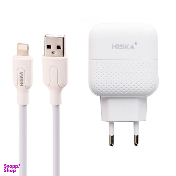 شارژر موبایل هیسکا کد H-111Q به همراه کابل لایتنینگ
