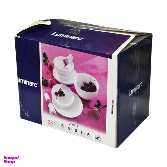 سرویس غذا خوری 26 پارچه لومینارک کد 20083