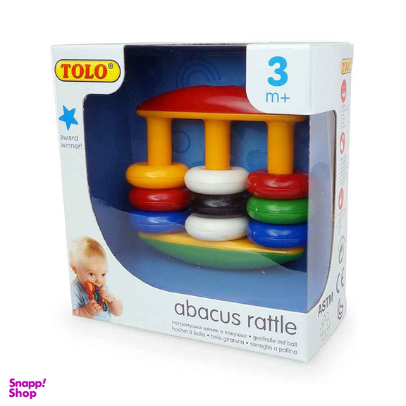 جغجغه تولو مدل abacus rattle