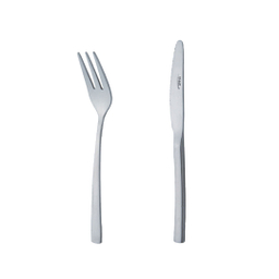 سرویس کارد و چنگال 12 پارچه ناب استیل مدل فلورانس