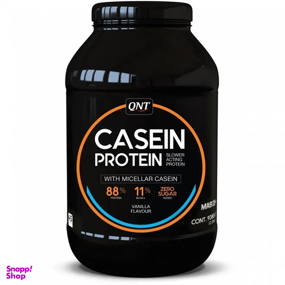 پودر پروتئین کازئین کیو ان تی وزن 908 گرم