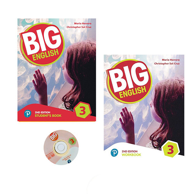 کتاب Big English ۳ اثر Mario Herrera and Christopher Sol Cruz انتشارات پیسون مجموعه ۲ جلدی
