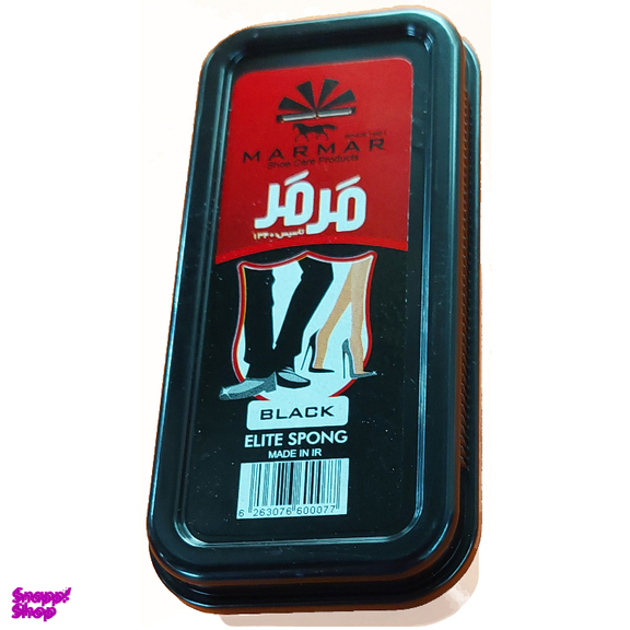 واکس کفش بی رنگ و مشکی مرمر مدل 2080 به همراه ابر مگا و بوگیر کفش