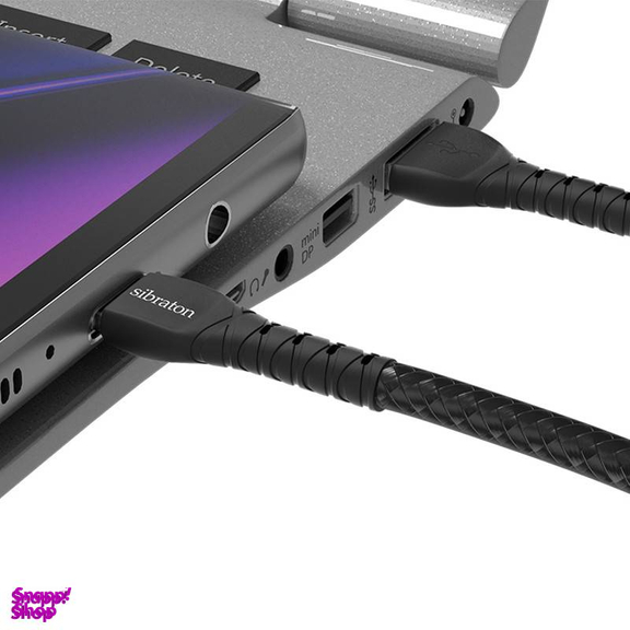کابل تبدیل USB به USB-C سیبراتون مدل S231C طول 1.10 متر