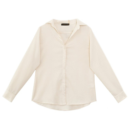 شومیز زنانه برنس مدل پریناز رنگ کرم