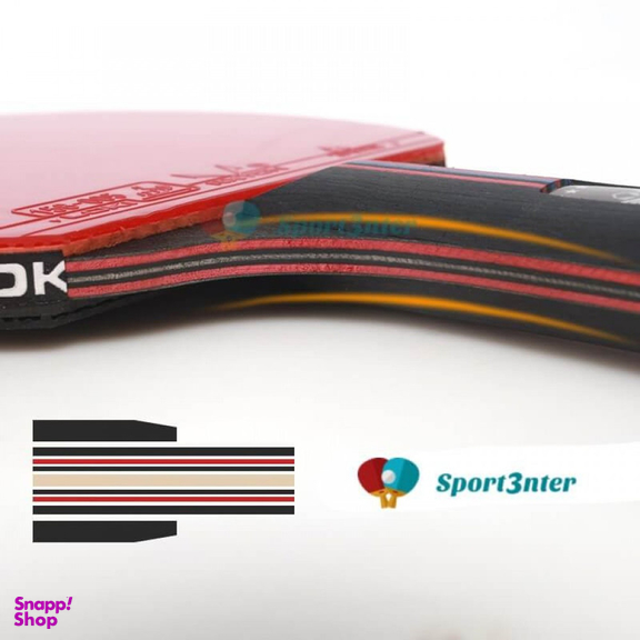 راکت پینگ پنگ لوکی مدل kirin star4