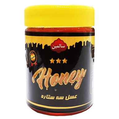 عسل سه ستاره سالمین وزن 500 گرم