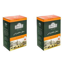 چای سیاه معطر مخصوص احمد وزن 100 گرم بسته ۲ عددی