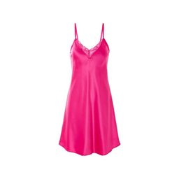 لباس خواب زنانه اسمارا مدل ساتن ابریشم کد 375 رنگ صورتی