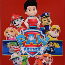 چمدان کودک مدل PAW PATROL
