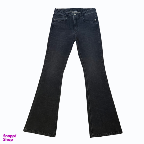 شلوار دمپا گشاد زنانه کد 111 رنگ زغالی