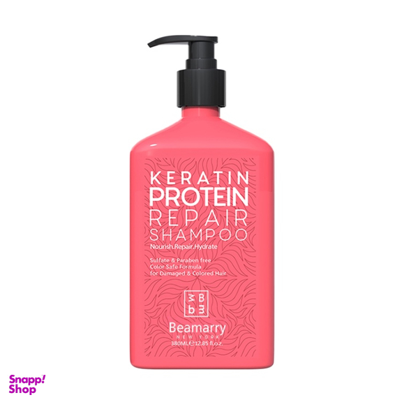 شامپو مو بیمری مدل کراتین و پروتئین حجم 380 میلی لیتر