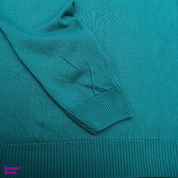 پلیور مردانه یقه اسکی مدل SBZ-E-B2 رنگ سبز آبی