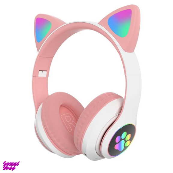 هدفون بلوتوثی طرح گربه مدل RGB MZ-023