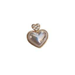 نیم ست زیور زنانه ژوپینگ طرح قلب کد 11