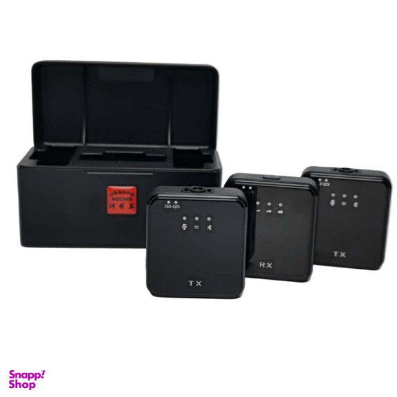 میکروفون بی سیم یقه ای دراگون ساند مدل Dragon Sound SX63