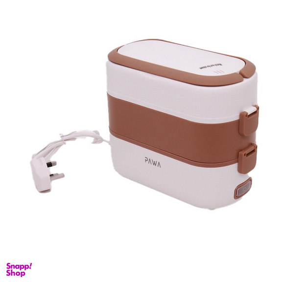 جعبه ناهار دولایه برقی پاوا مدل pw-dmlel2l