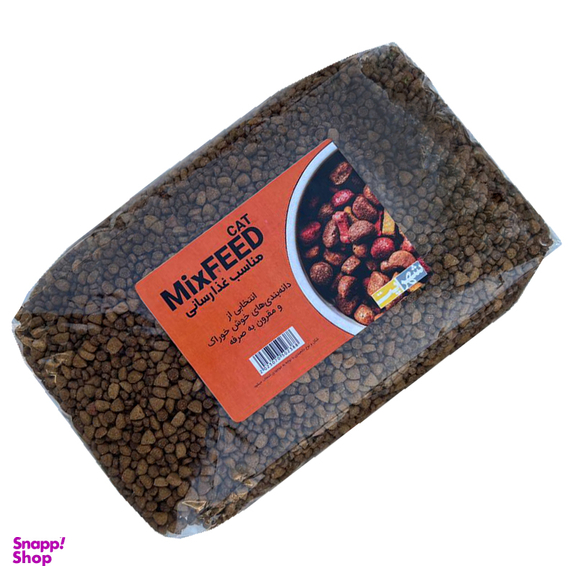 غذای خشک گربه حمایتی شهرپت مدل MixFeed وزن 2 کیلوگرم