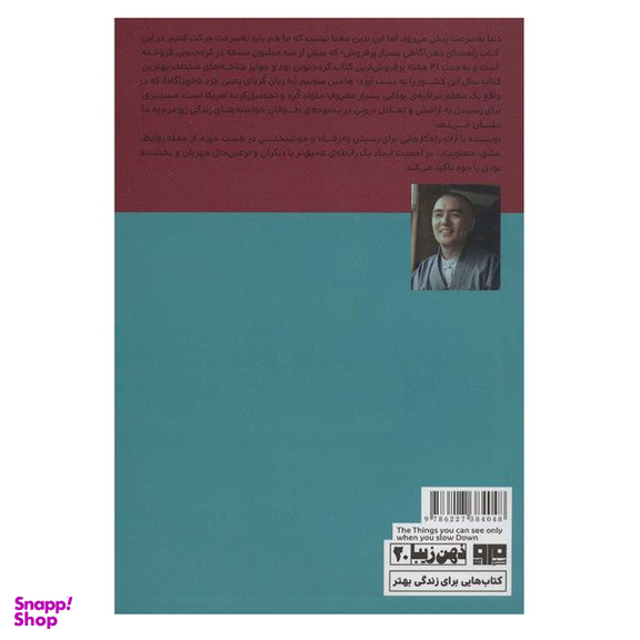 کتاب چگونه در یک دنیای پر سرعت آرام و مراقب بود اثر هامین سونیم انتشارات هیرمند