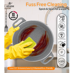 سرویس تابه 6 پارچه لایف اسمایل مدل LIFEP7STSHR-6-2