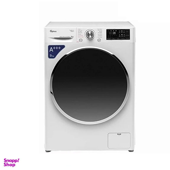 ماشین لباسشویی جی پلاس مدل GWM-R99S ظرفیت 9 کیلوگرم