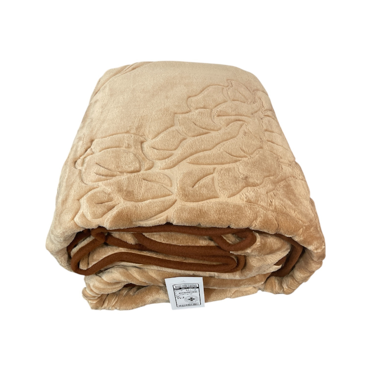 پتو تک‌ نفره گلبافت کد Bl020101 سایز 160×220 سانتی‌ متر