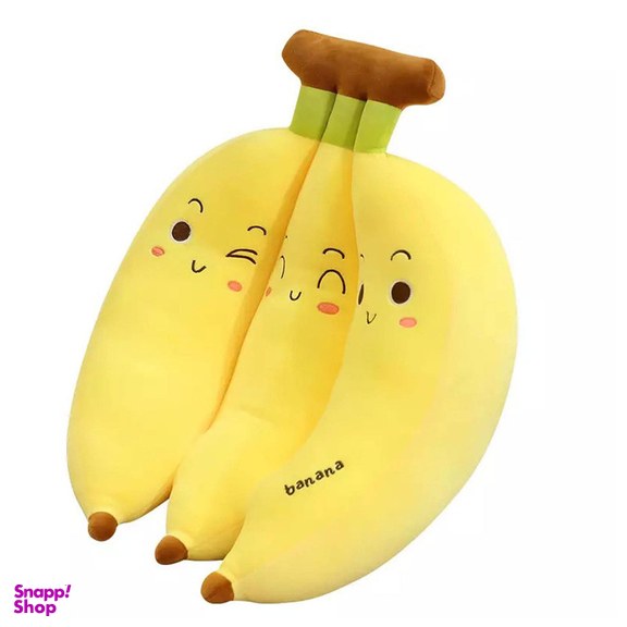 عروسک سیی طرح موز خوشه ای کد 1669.1 ارتفاع 43 سانتی متر