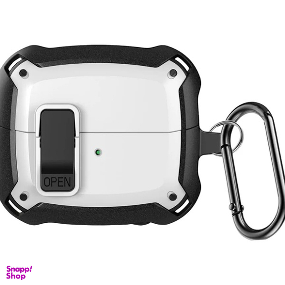 کاور ایرفون بلوتوثی اگ شل مدل قفل دار مناسب سامسونگ Buds 3 Pro / Buds 3