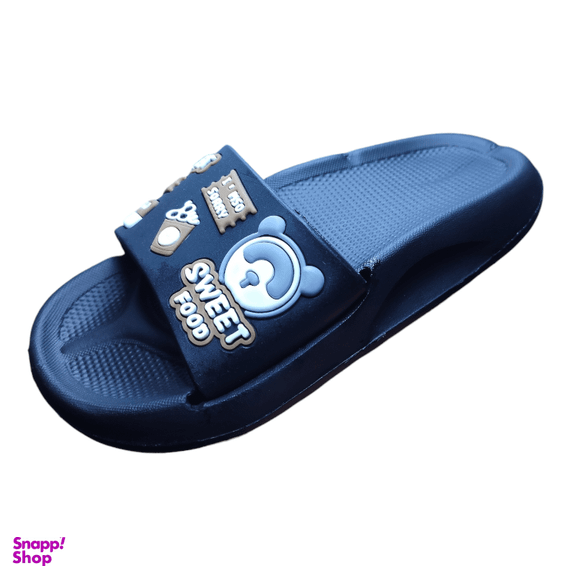 دمپایی بچگانه زیتون مدل سوییت رنگ سرمه ای