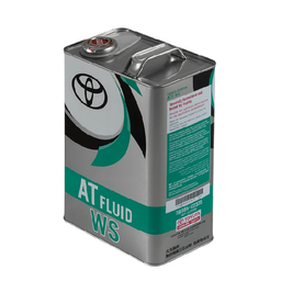 روغن گیربکس اتوماتیک تویوتا جنیون پارتس مدل AT Fluid WS حجم 4 لیتر