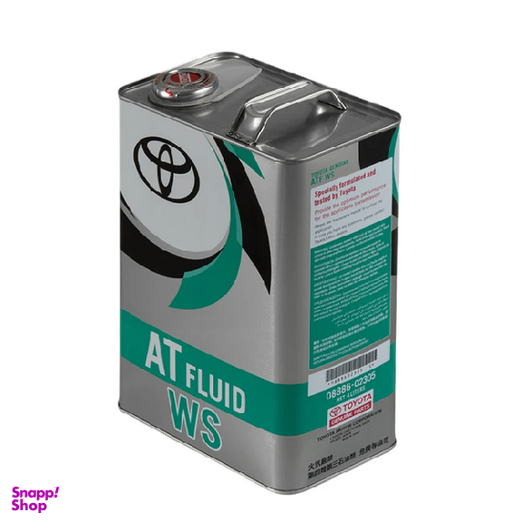 روغن گیربکس اتوماتیک تویوتا جنیون پارتس مدل AT Fluid WS حجم 4 لیتر