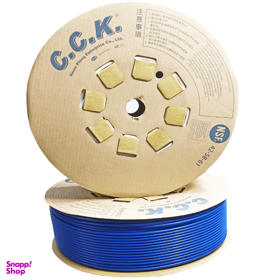 شلنگ دستگاه تصفیه آب خانگی سی سی کا کد cck6 طول 5 متر رنگ آبی