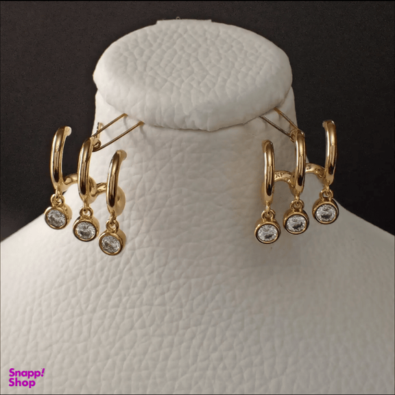 گوشواره زنانه ژوپینگ مدل پیچی