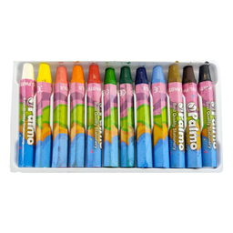 پاستل روغنی 12 رنگ پالمو کد 2202