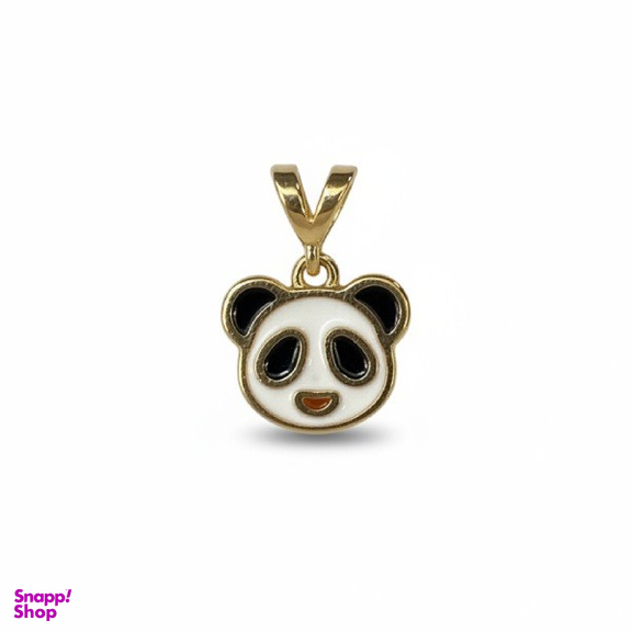 آویز گردنبند طلا 18 دخترانه عیار مدل پاندا کد 1204