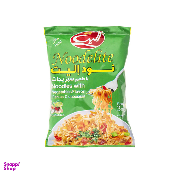 نودل سبزیجات نود اِلیت وزن 75 گرم