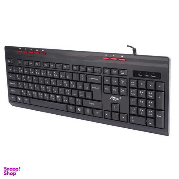 کیبورد باسیم رویال مدل R-K325