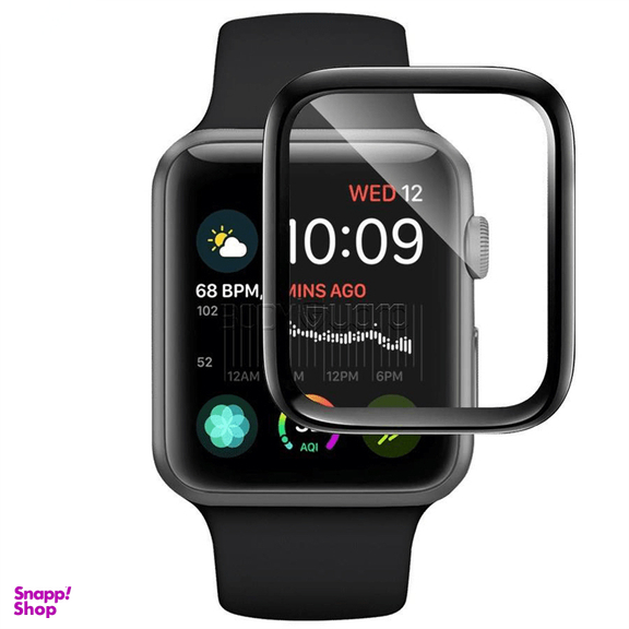 محافظ صفحه نمایش بوف مدل FullGlue-Flexible مناسب برای اپل واچ 45 میلی متری