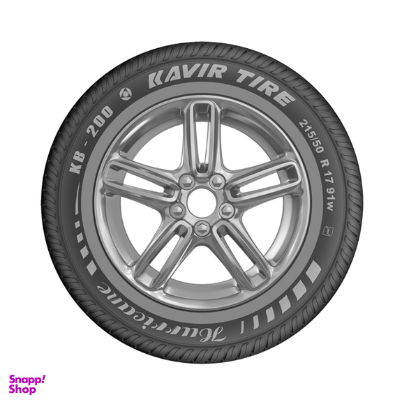 لاستیک خودرو کویر تایر مدل گل KB200 سایز 215/50R17