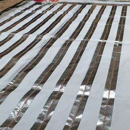 گرمایش برقی کف مدل رول نوار