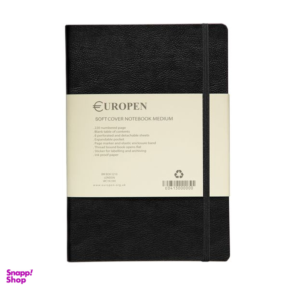 دفتر یوروپن مدل SOFTCOVER MEDIUM