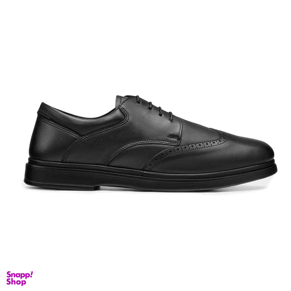 کفش رسمی مردانه نوین چرم مدل 6228 MS3208 رنگ مشکی