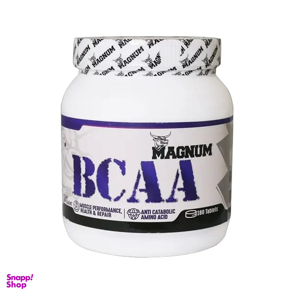 قرص مگنوم مدل BCAA بسته 180 عددی