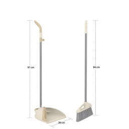 ست جارو و خاک انداز شاین مدل شانه دار کد 85