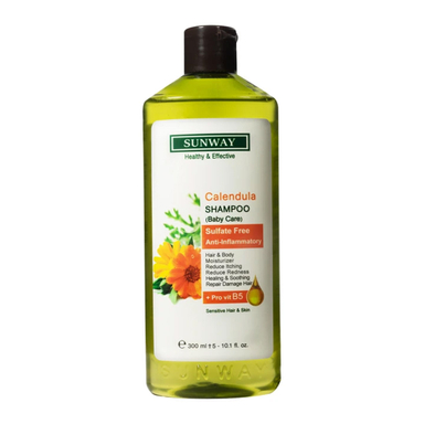 شامپو سر و بدن کودک سان وی مدل CALENDULA حجم 300 میلی لیتر