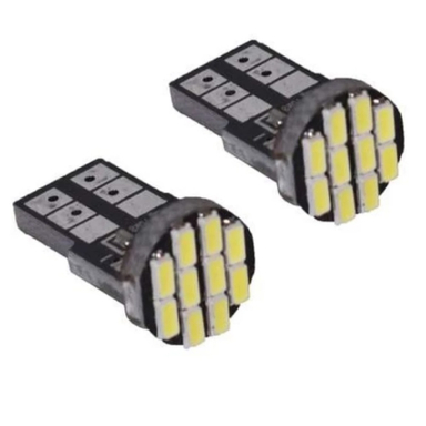 لامپ چراغ کوچک خودرو مدل 10 LED کد 0214 بسته 2 عددی