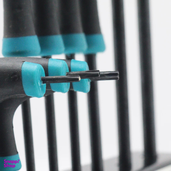 آچار آلن ستاره ای نولان مدل YP-T-Hhandle مجموعه 9 عددی