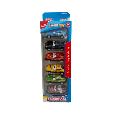 ماشین مدل مک کویین کد 450 بسته 6 عددی