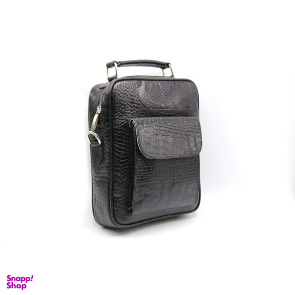 کیف دوشی چرم مردانه مستر چرم مدل کروکو کد MRC1316-02
